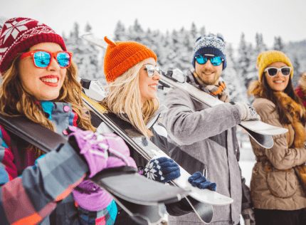 Ski Shuttle Bus from Kelowna Airport Cheers! Okanagan Tours and Transportation Ski Shuttle